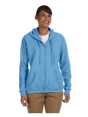 Gildan #G186FL Gildan Ladies' Heavy Blend™ Ladies' 8 oz., 50/50 Full-Zip Hood